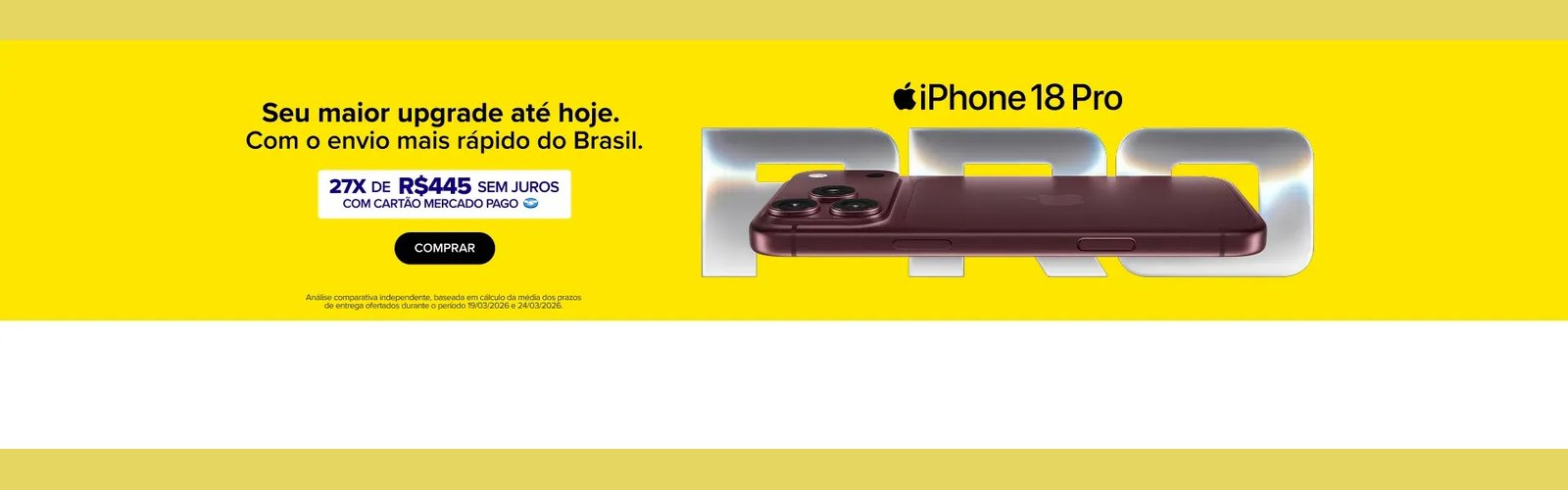 Campanha e ofertas em destaque