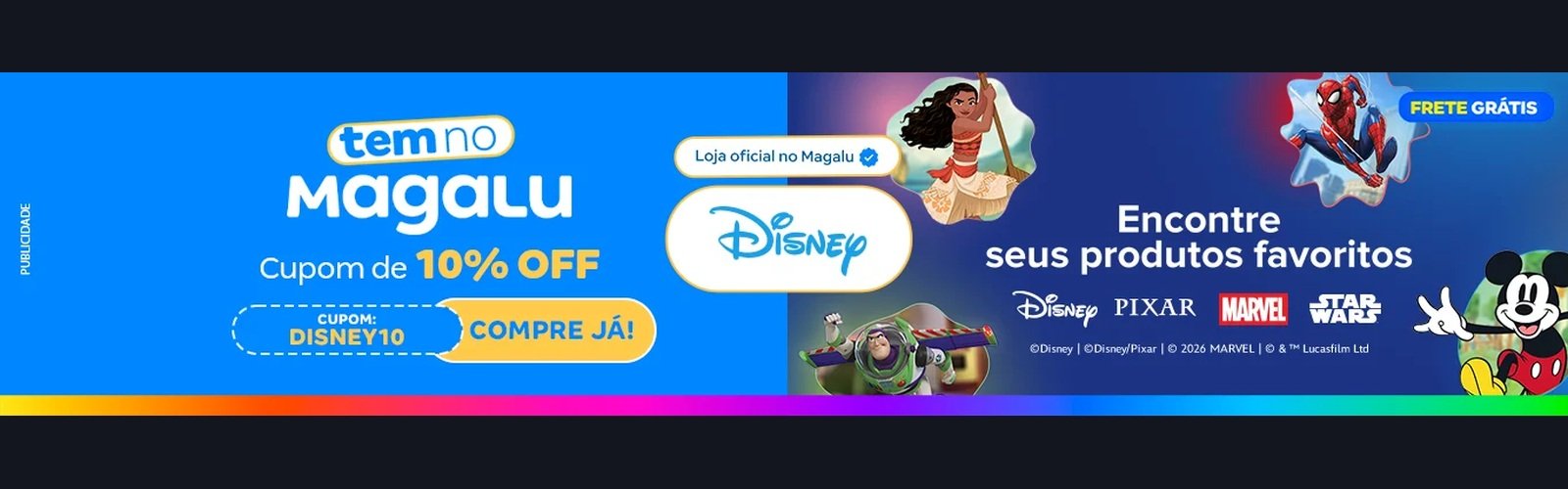 Campanha e ofertas em destaque