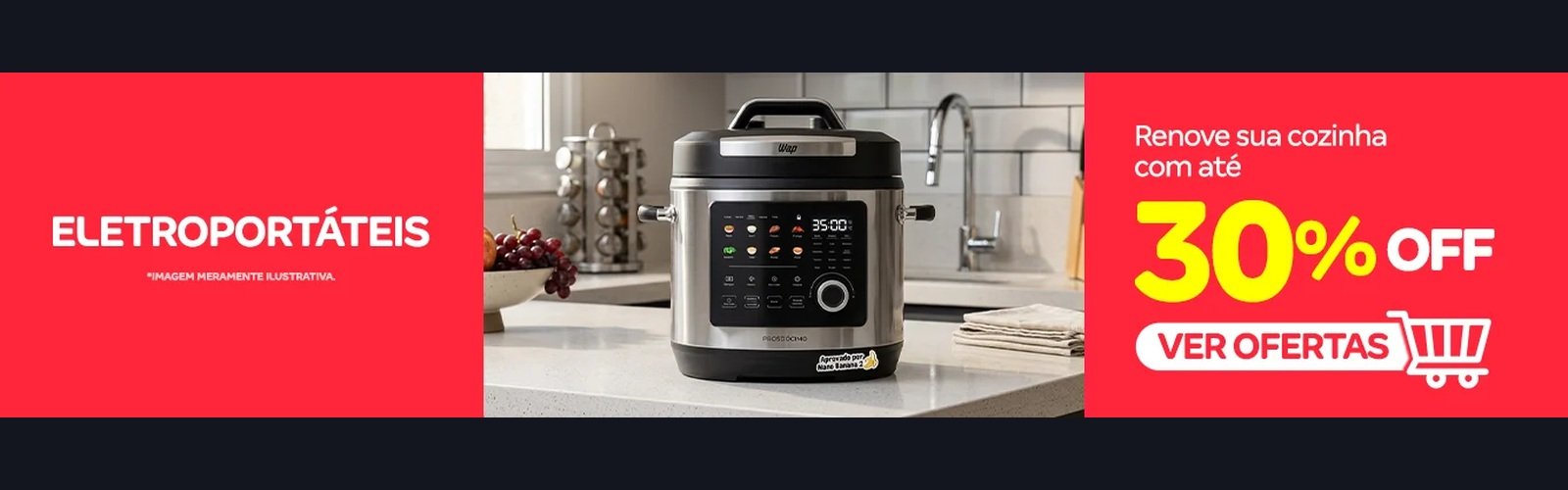 Campanha e ofertas em destaque