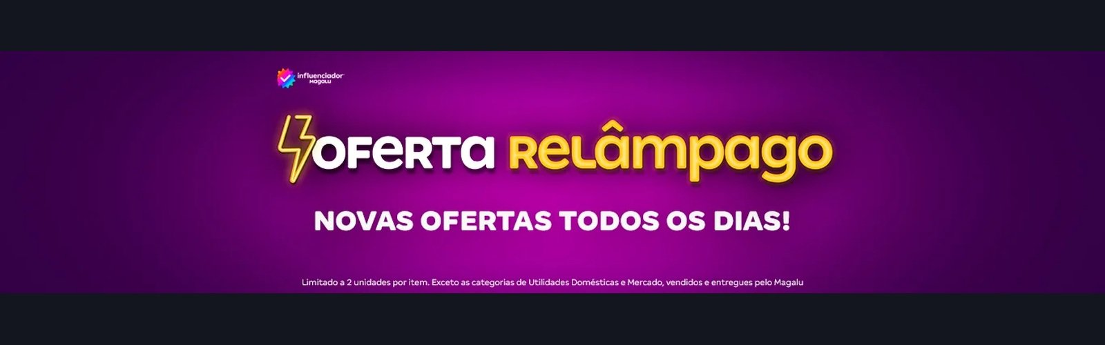 Campanha e ofertas em destaque