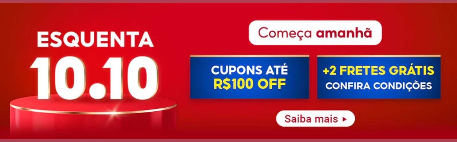 Campanha e ofertas em destaque