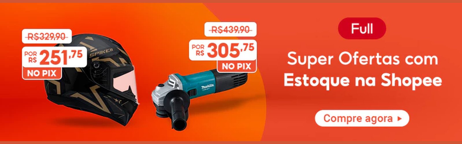 Campanha e ofertas em destaque