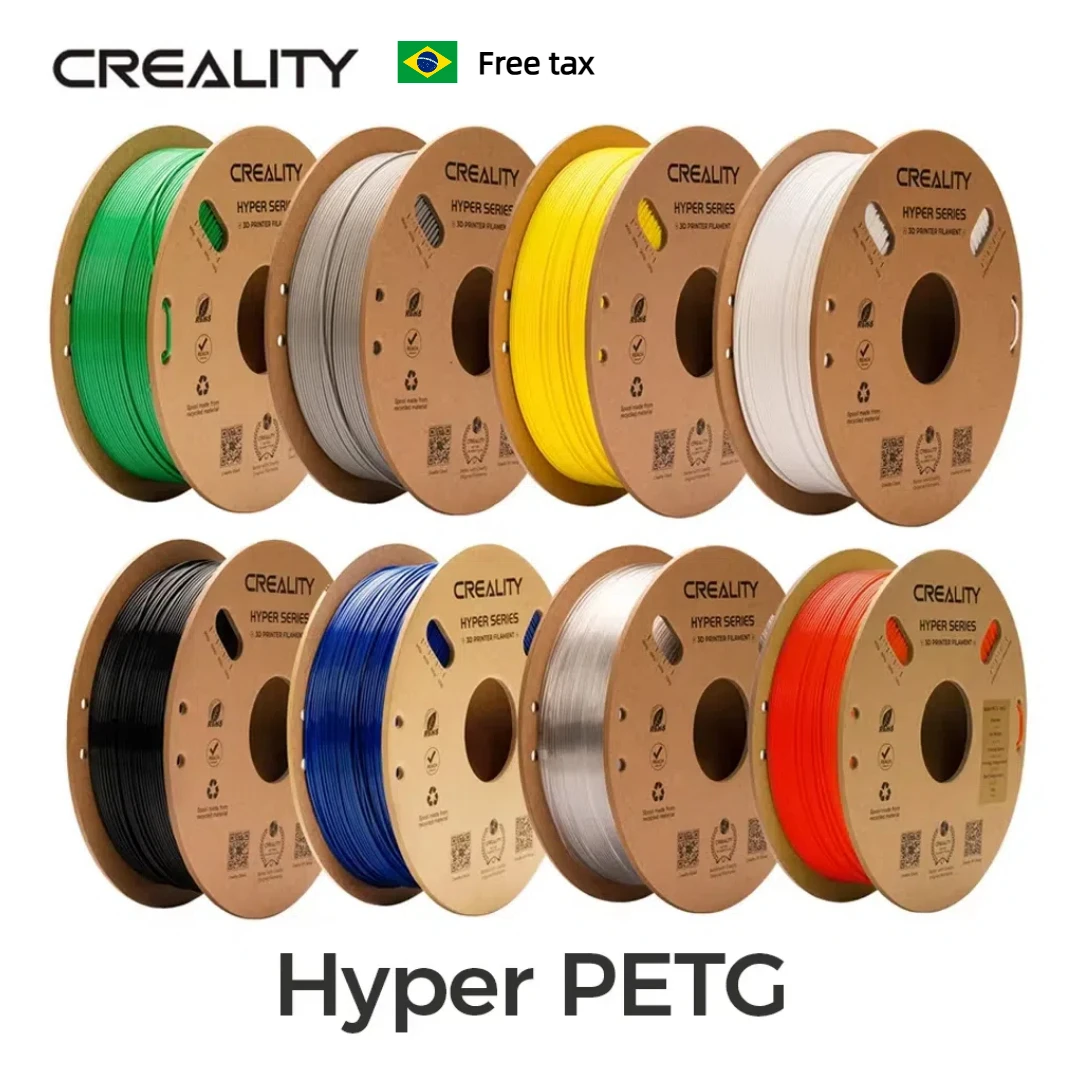 Filamento para Impressora 3D CREALITY Hyper PETG 1.75mm até 600mm/s à Prova d
