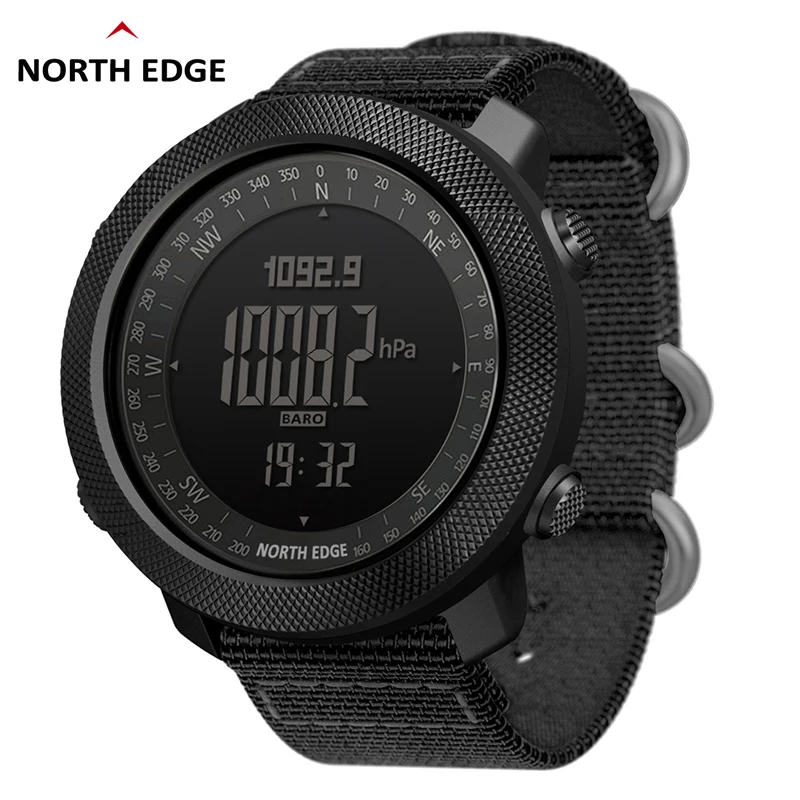 Relógio Digital Militar NORTH EDGE 50m à Prova d