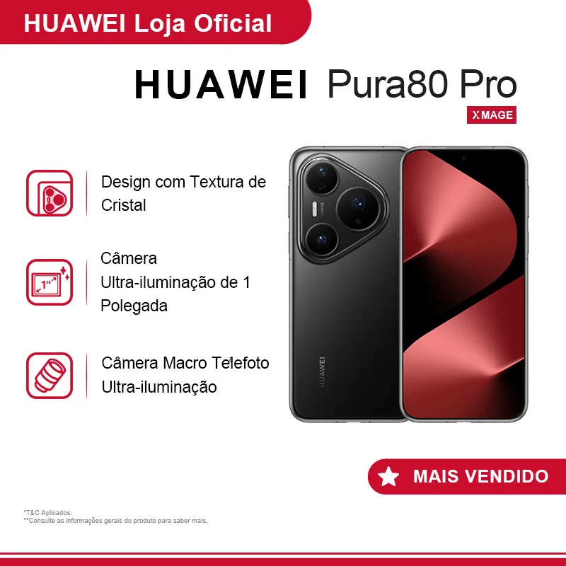 HUAWEI Pura 80 Pro | Celular | 12GB+512GB | Câmera Ultra-iluminação de 1 Polegada | 5170 mAh – AliExpress 509