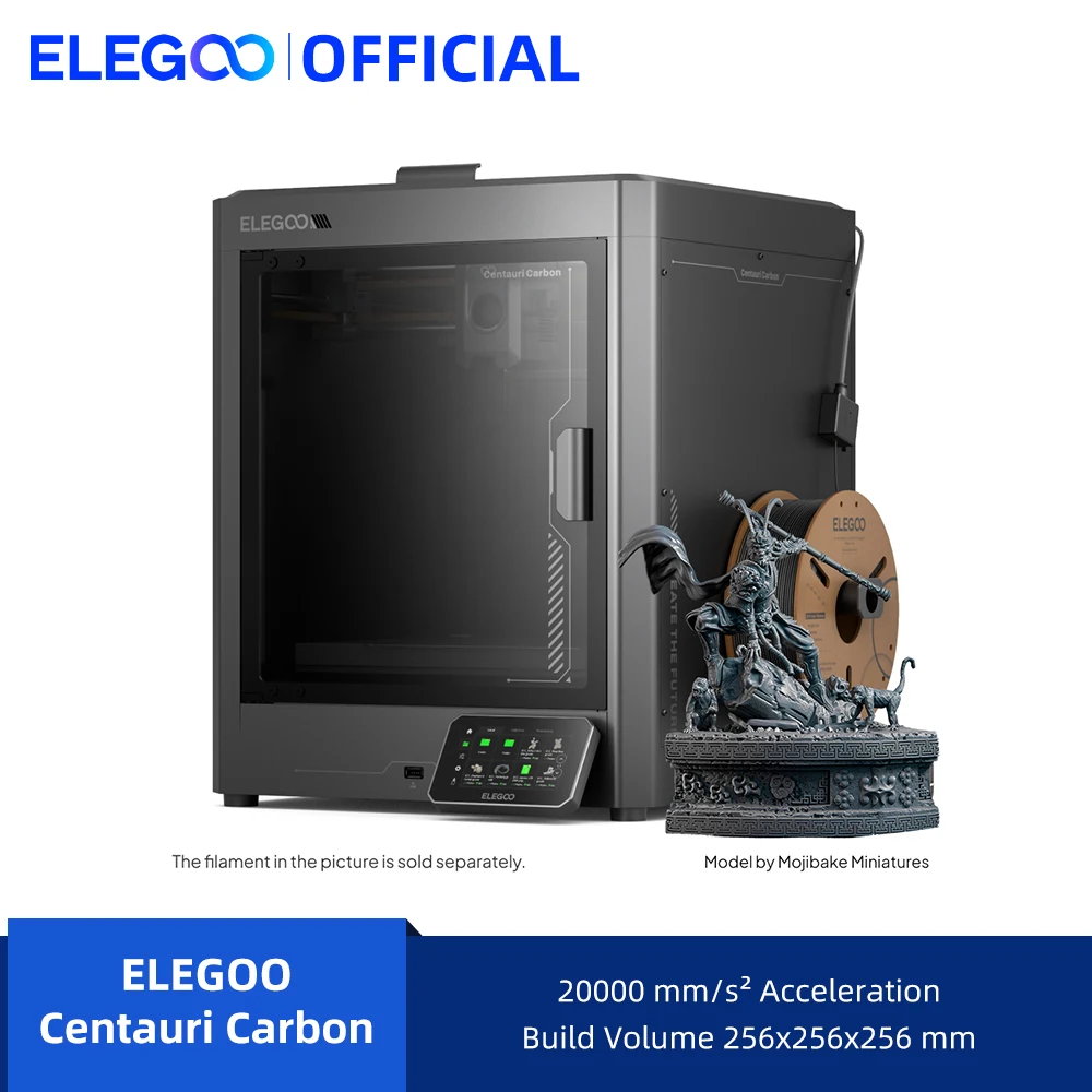 Impressora 3D ELEGOO Centauri 500mm/s, 256mm³, Auto Nível
