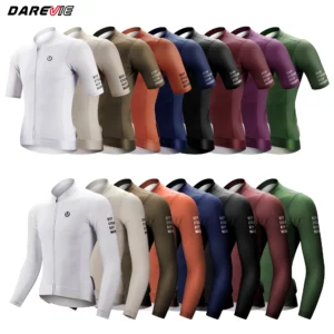 Camiseta Ciclismo DAREVIE SPF 50+ Manga Longa Unissex