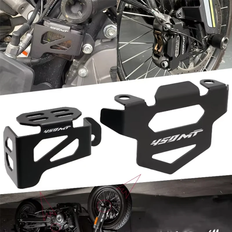 Para cfmoto moto cf 450mt 450 mt mt450 acessórios da motocicleta pinça de freio dianteiro guarda reservatório fluido freio traseiro capa guarda – AliExpress 201355758