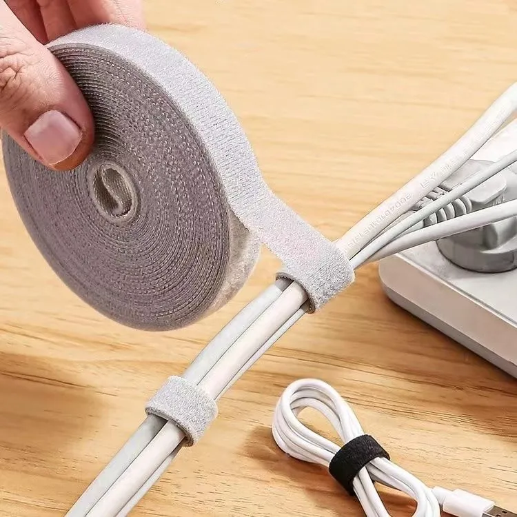 Cabo Organizador Enrolador De Fita, Gerenciamento De Fios, Fone De Ouvido, Cabo Do Mouse, Gravatas Protetor para iPhone, Xiaomi, Samsung, 1 m, 5m – AliExpress 44