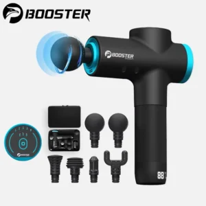 Pistola de Massagem Booster M2-B, Massageador Muscular de Percussão Profunda, Massageador Elétrico Portátil para Corpo e Costas, Ideal para Fitness - AliExpress 66
