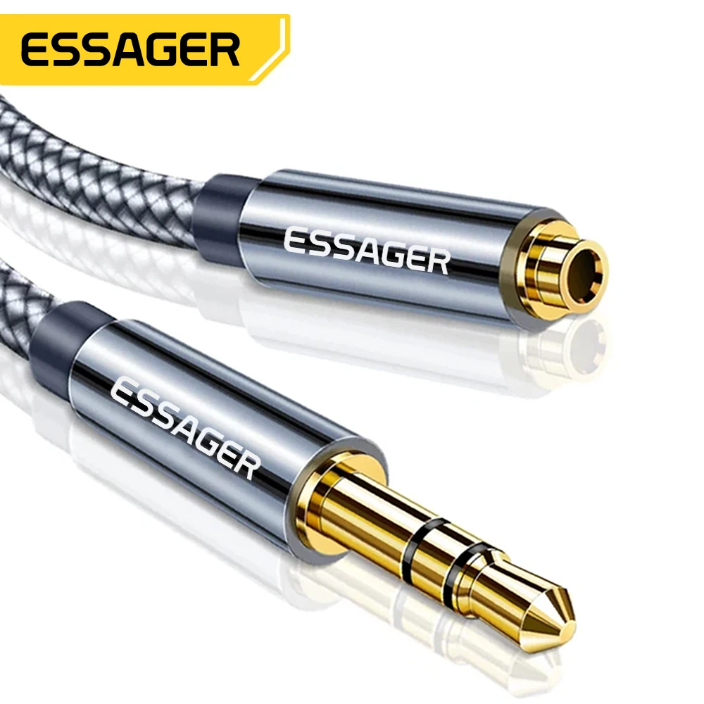Cabo 3.5mm Extensor para Fone de Ouvido – 1m, 2m, 3m, 5m