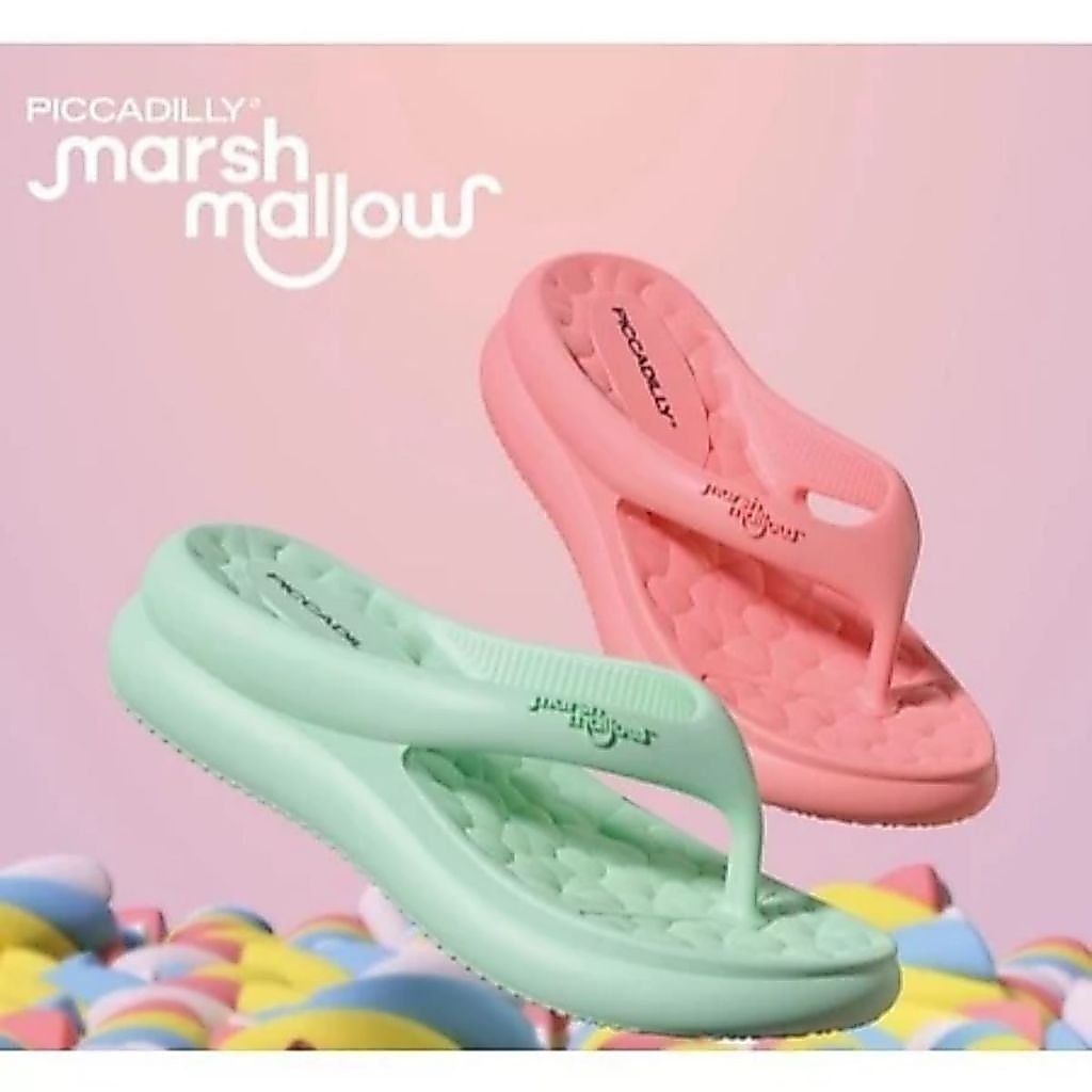 Chinelo Feminino Nuvem Ortopédico Piccadilly Marshmallow | Lançamento! | Produto Original Piccadilly | Shopee Brasil