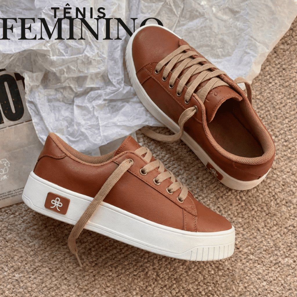 Tênis Feminino Casual Leve e Versátil Para Todos os Looks | Shopee Brasil