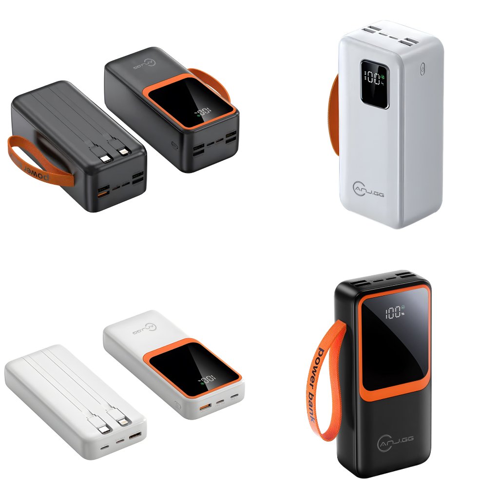 Carregador Portátil Power Bank Grande 50000mah/30000mah/20000mah/ Turbo 22.5W PD Rápido | Shopee Brasil