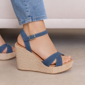 Sandália Anabela Perfeita: Conforto Estilo e Cores Modernidade e Conforto Sandália Anabela de Verão | Shopee Brasil
