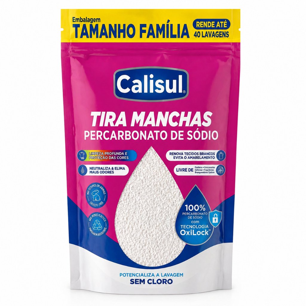 Percarbonato 100% Puro Tira Manchas Roupas Brancas e Coloridas | Shopee Brasil